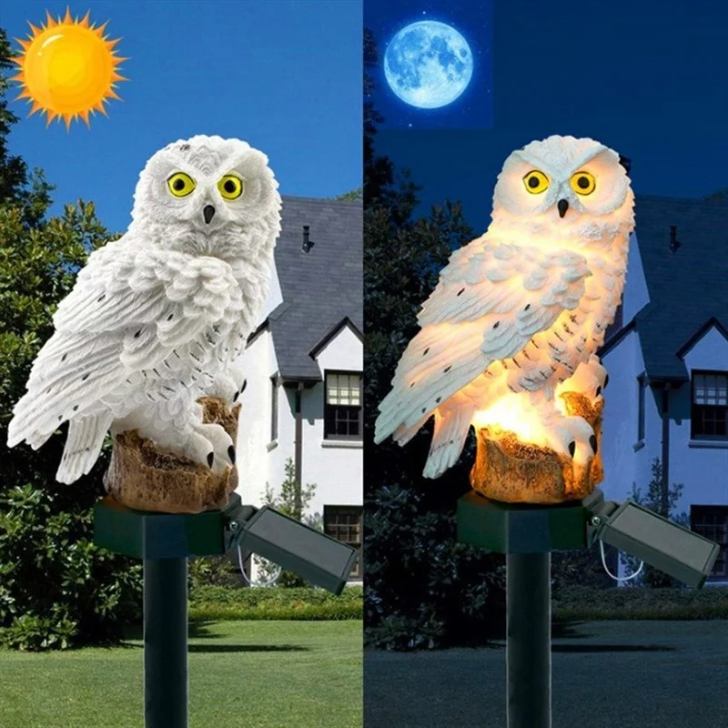 Solar Owl Statue Garden Light  - Solar Street Light Led recensie en prijs