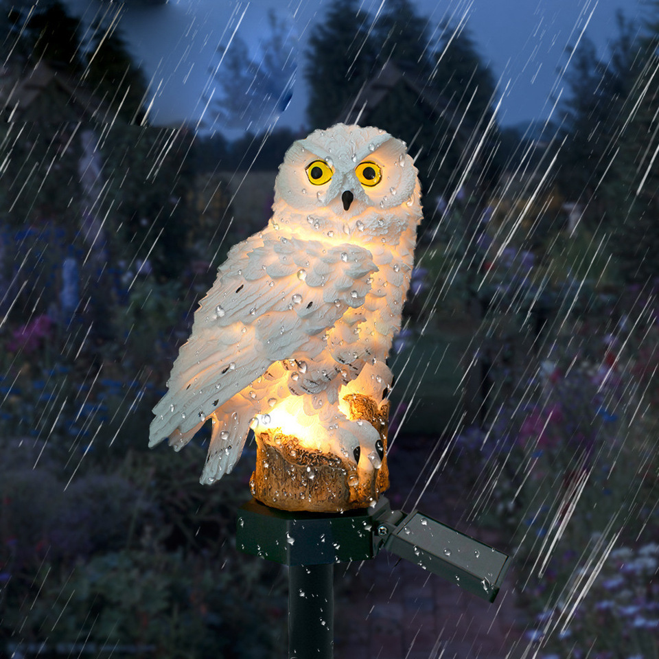 Solar Owl Statue Garden Light  - Solar Street Light Led recensie en prijs