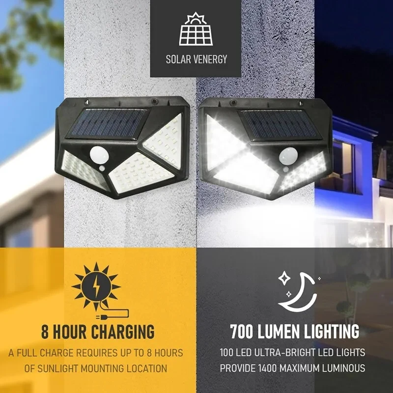 100Led multifunctionele zonnel - Solar Street Light Led recensie en prijs