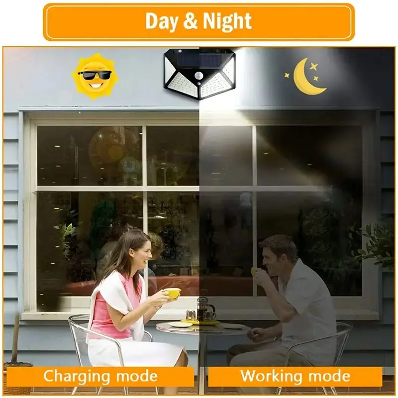 100LED buitenlamp op zonne-ene - Solar Street Light Led recensie en prijs