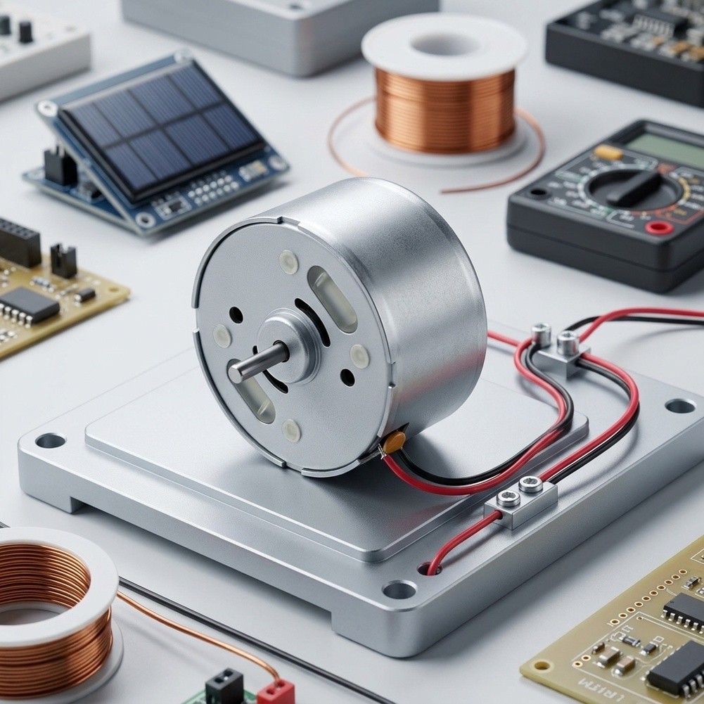 3V 4,5V 5V 6V DC-motor voor la - Renewable Energy Lab recensie en prijs
